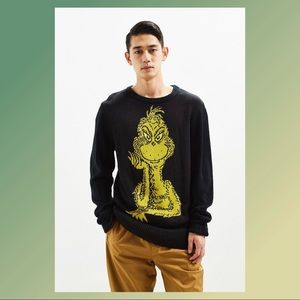 Black Grinch Holiday Sweater